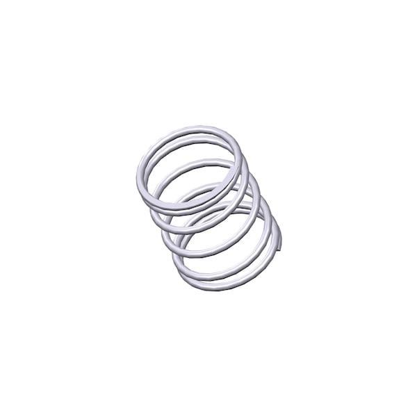 Approved Vendor Compression Spring, O=1.078, L= 1.34, W= .078 G509960710 - main